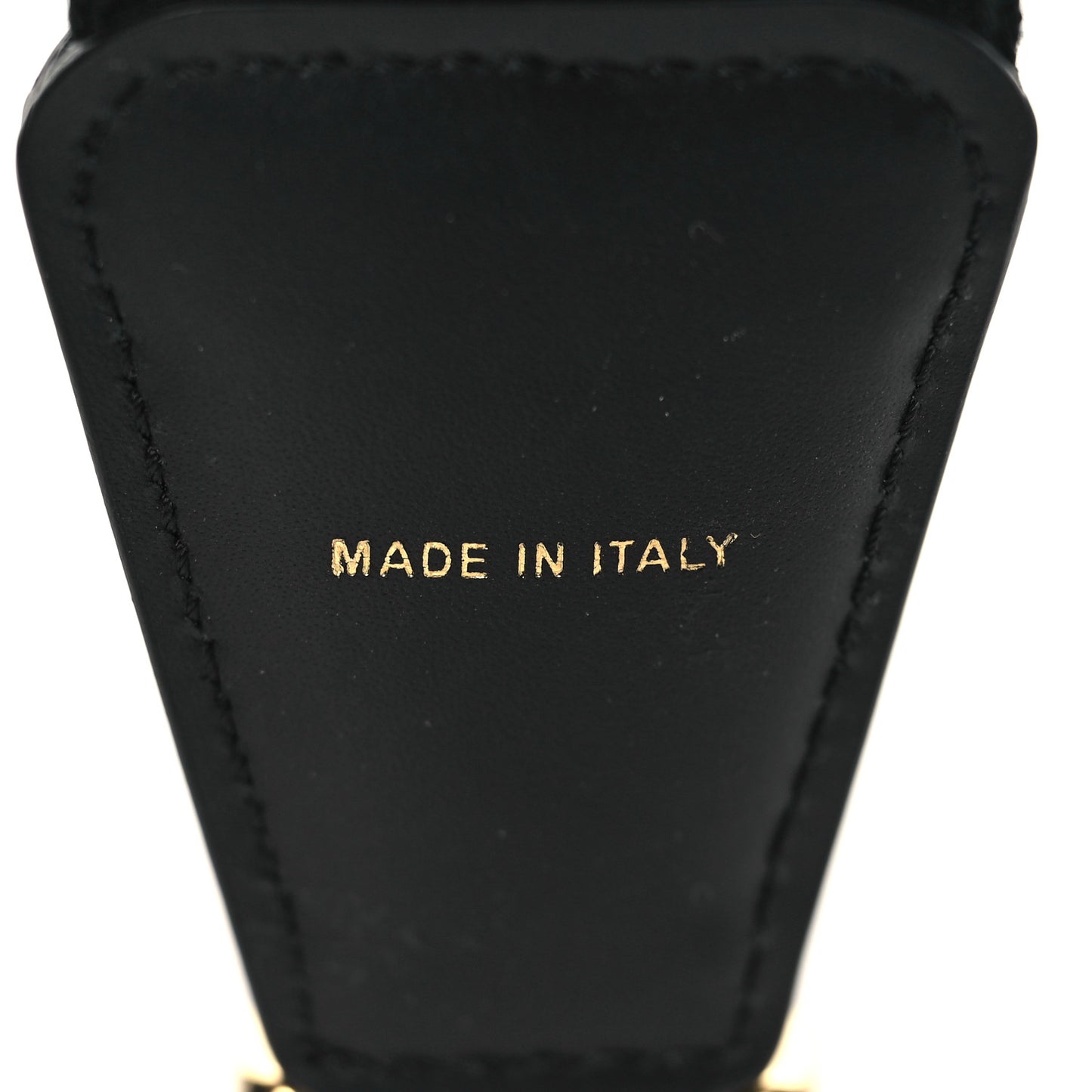 Jacquard Ribbon Vitello King FF Bi-Color Intreccio Adjustable Strap You Black White