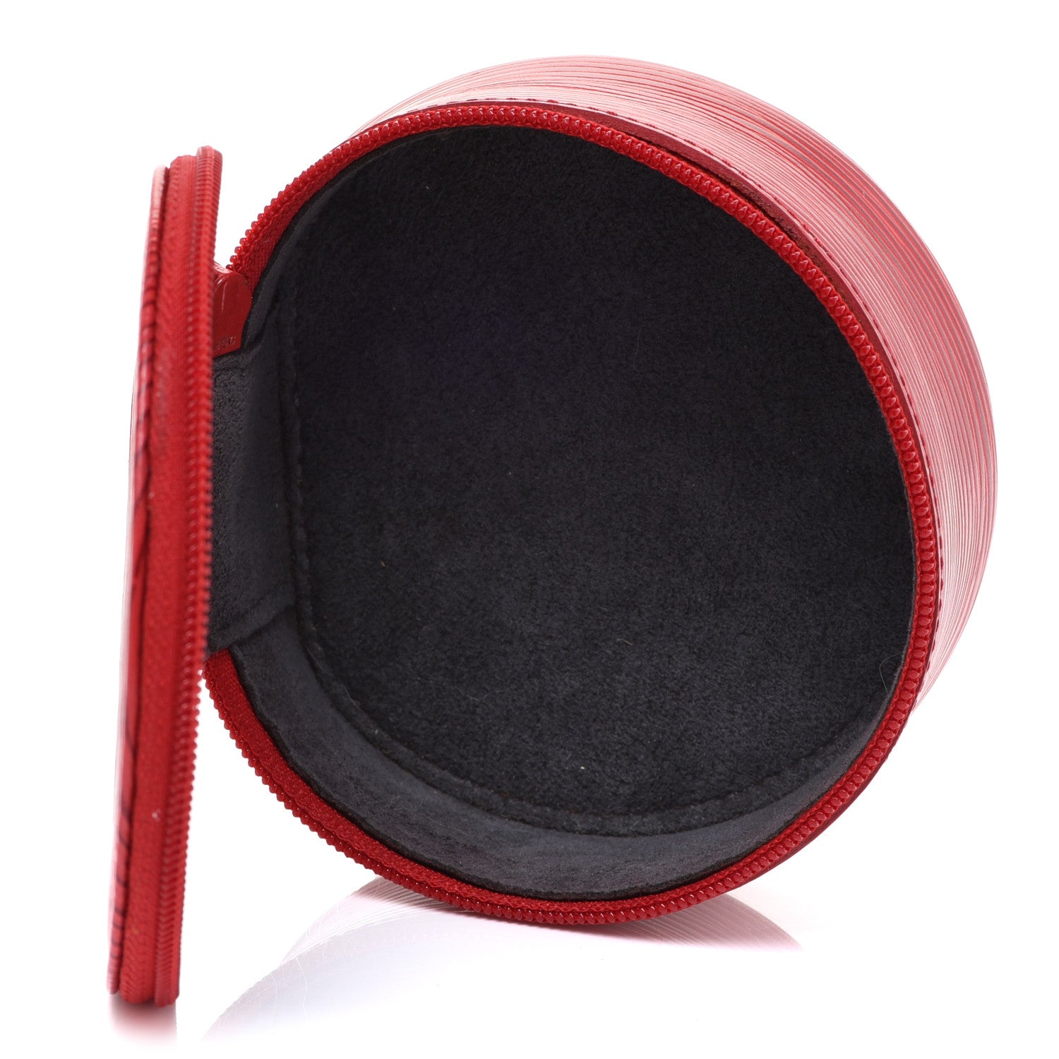 Louis Vuitton Epi Ecrin Bijoux 10cm Jewelry Box Case Red 6 of 9
