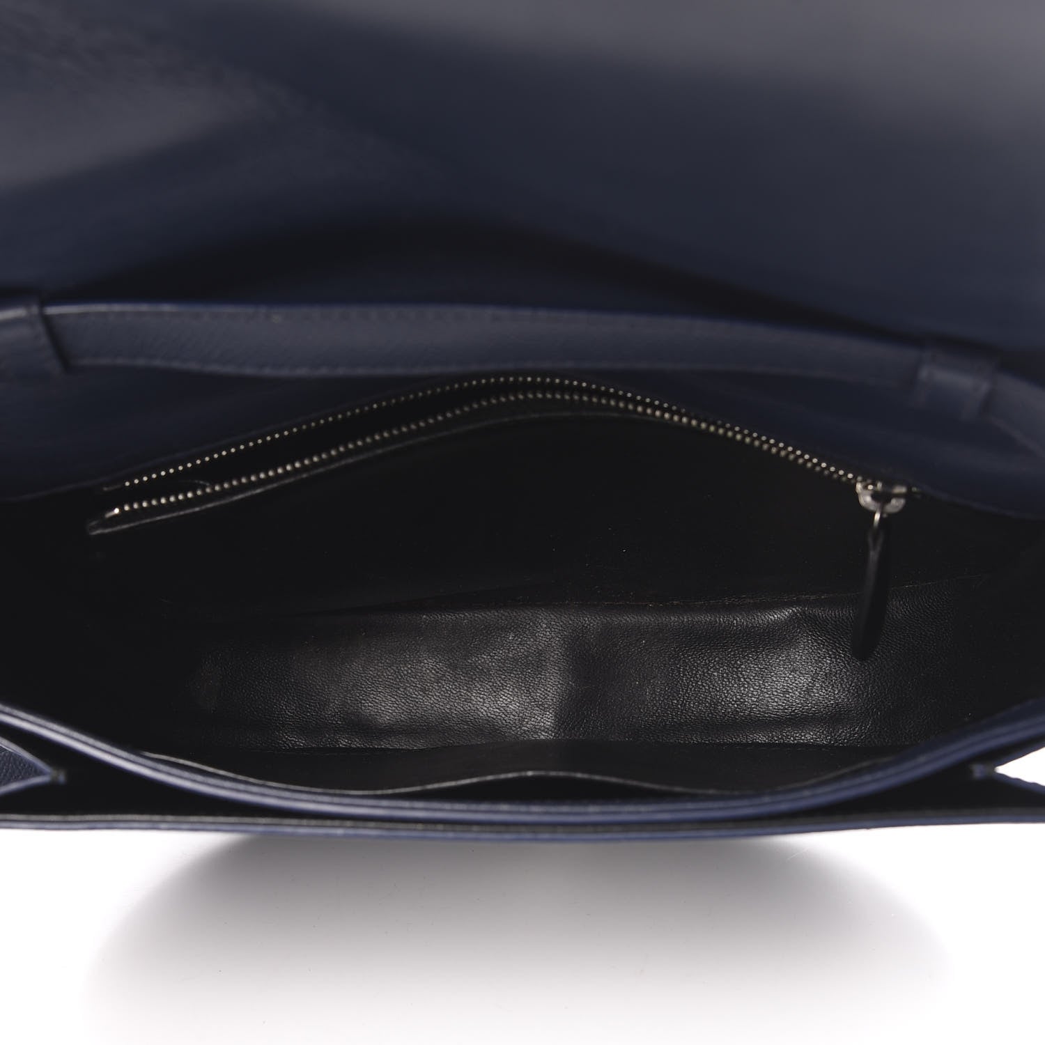 Balenciaga Grained Calfskin Logo Print S Ville Day Bag Bleu Canopee 5 of 16