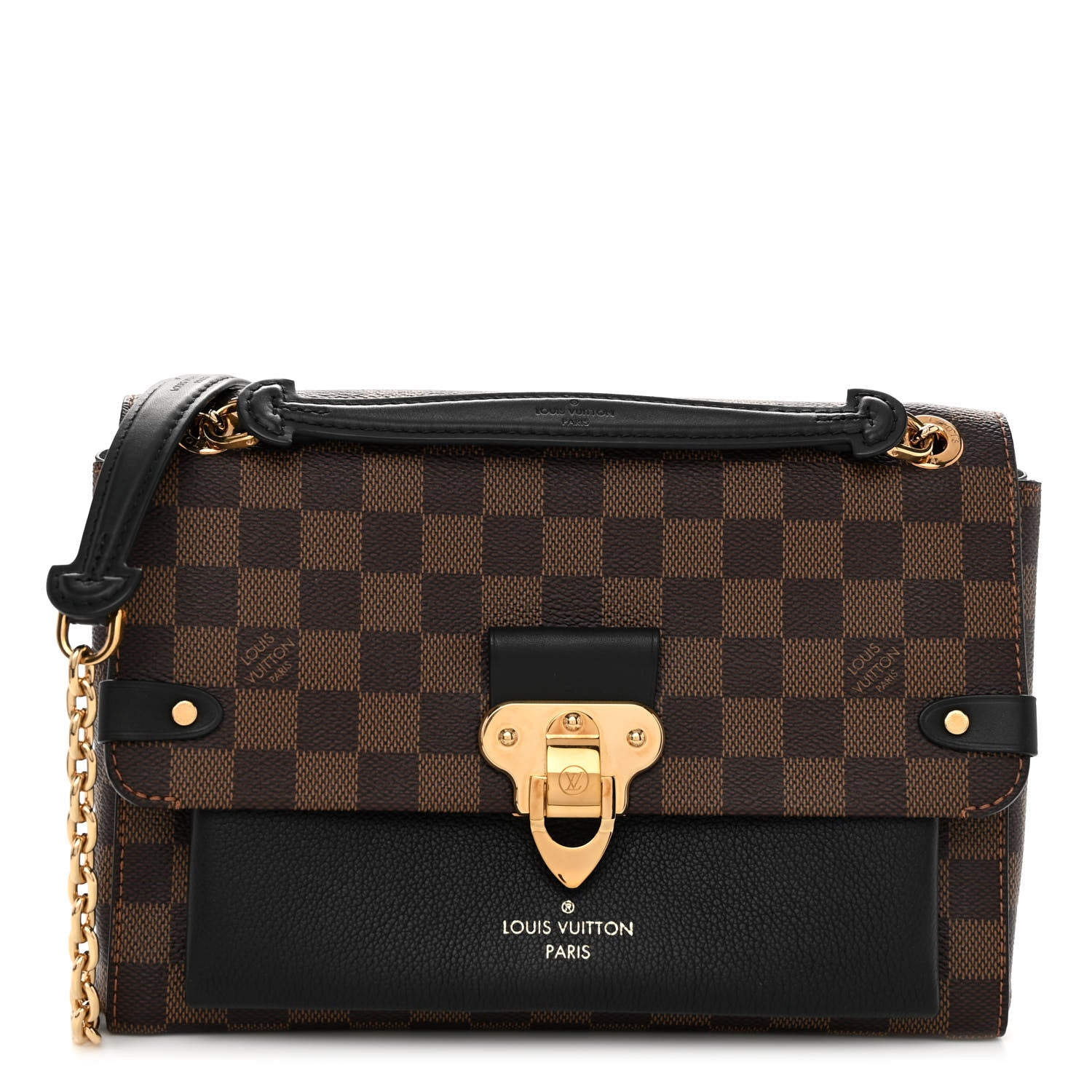 Louis Vuitton Damier Ebene Vavin PM Black 1 of 9