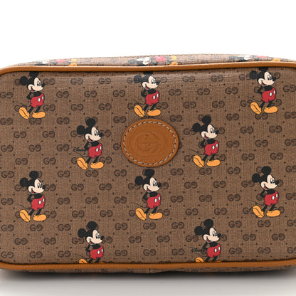 Gucci X DISNEY Mini Vintage GG Supreme Monogram Mickey Mouse Small Belt Bag 95 38 Beige Vintage Sun Oil 8 of 10