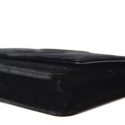 Chanel Velvet Timeless CC Wallet On Chain WOC Black 7 of 11