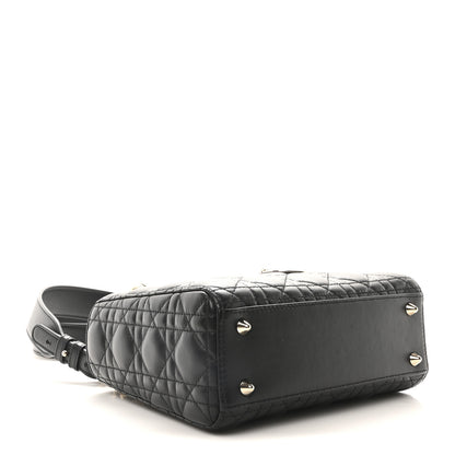 Christian Dior Lambskin Cannage Small My ABCDior Lady Dior Black 4 of 10