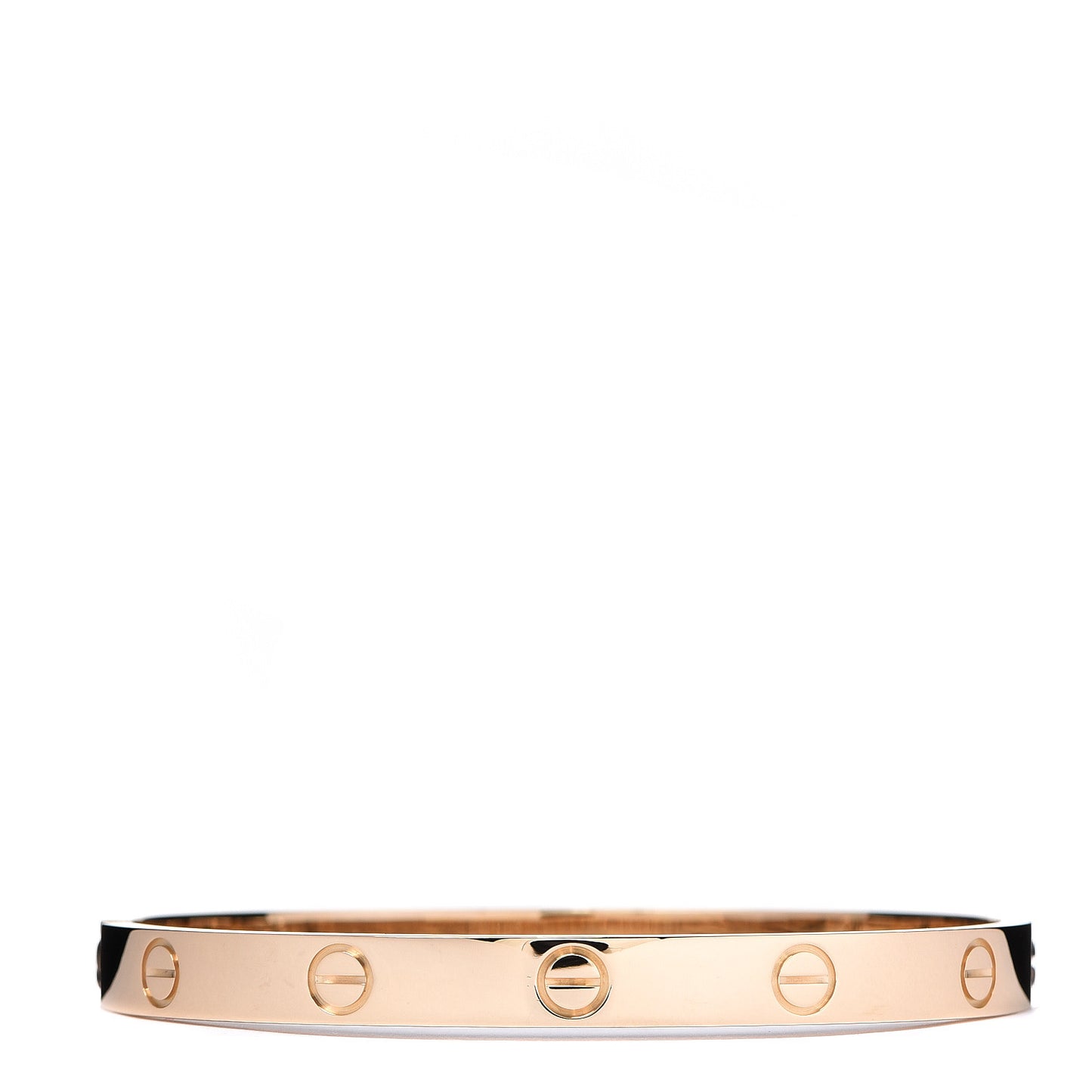 18K Yellow Gold LOVE Bracelet 17