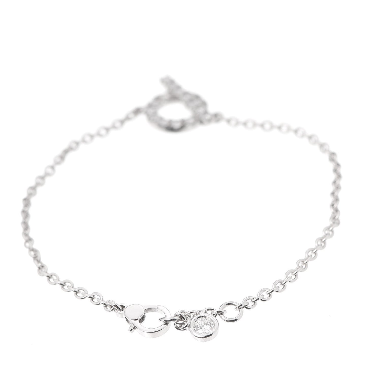18K White Gold Diamond Finesse Bracelet SH