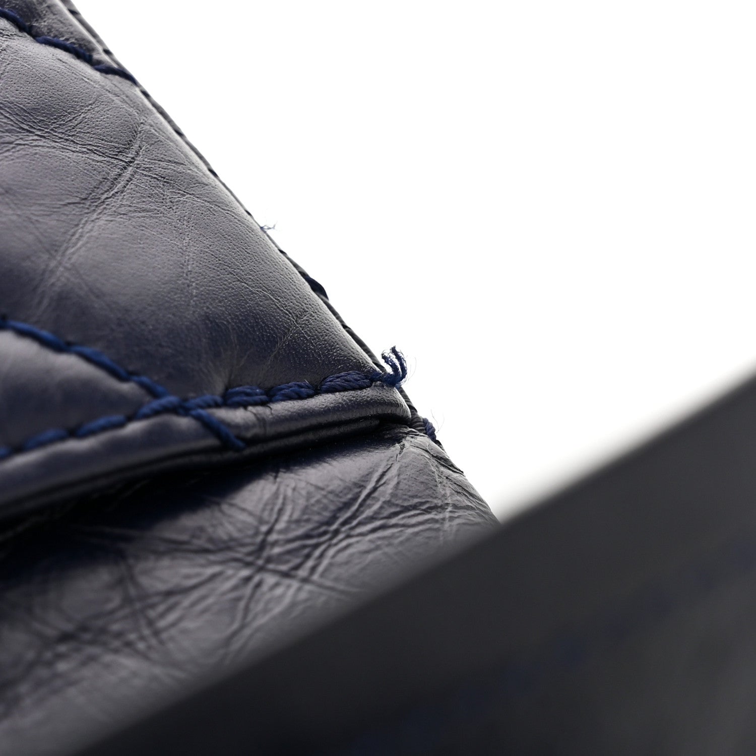 Chanel Aged Calfskin Quilted 2.55 Reissue 226 Flap Dark Blue 11 of 11