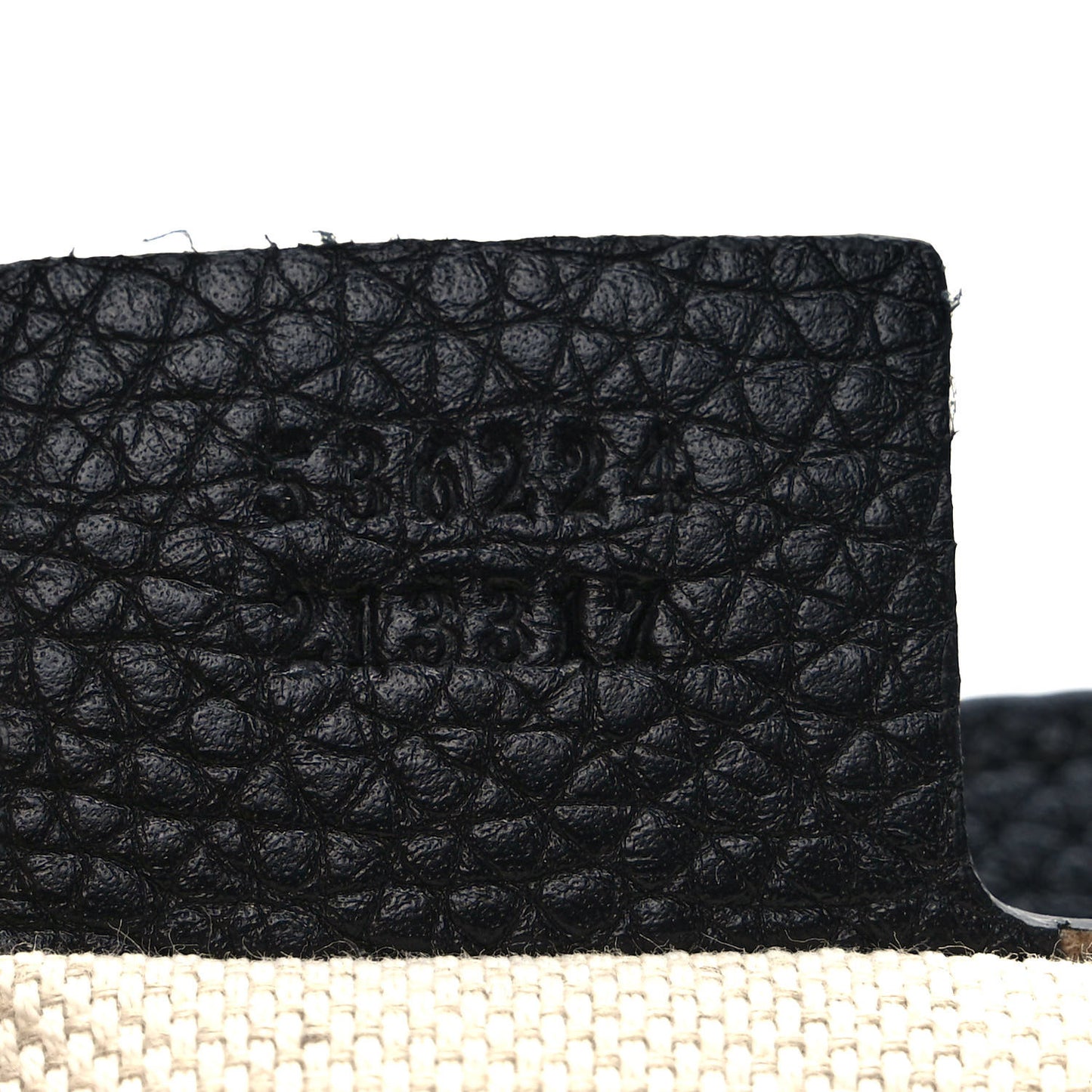 Pebbled Calfskin Medium Soho Flap Crossbody Black