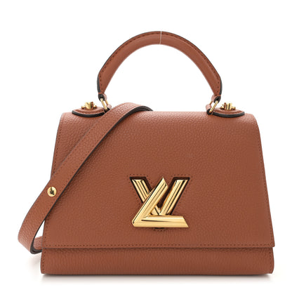 Louis Vuitton Taurillon Twist One Handle PM Caramel 1 of 11