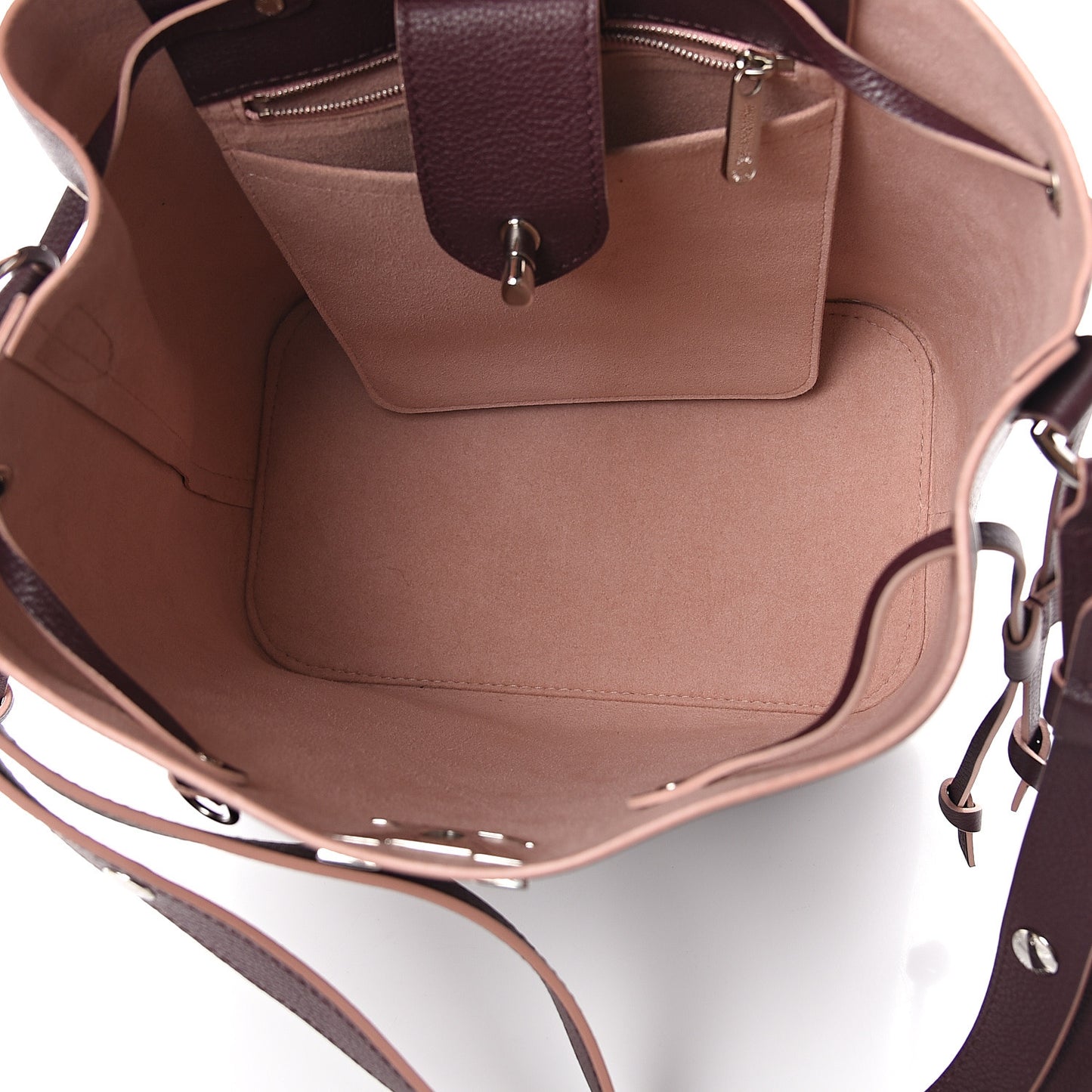 Calfskin Lockme Bucket Prune