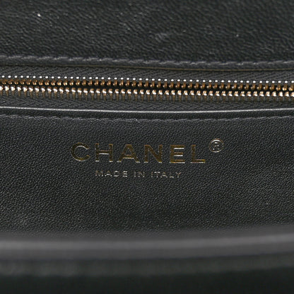Chanel Lambskin Quilted Medium Trendy Chain CC Flap Dual Handle Bag Black 5 of 8