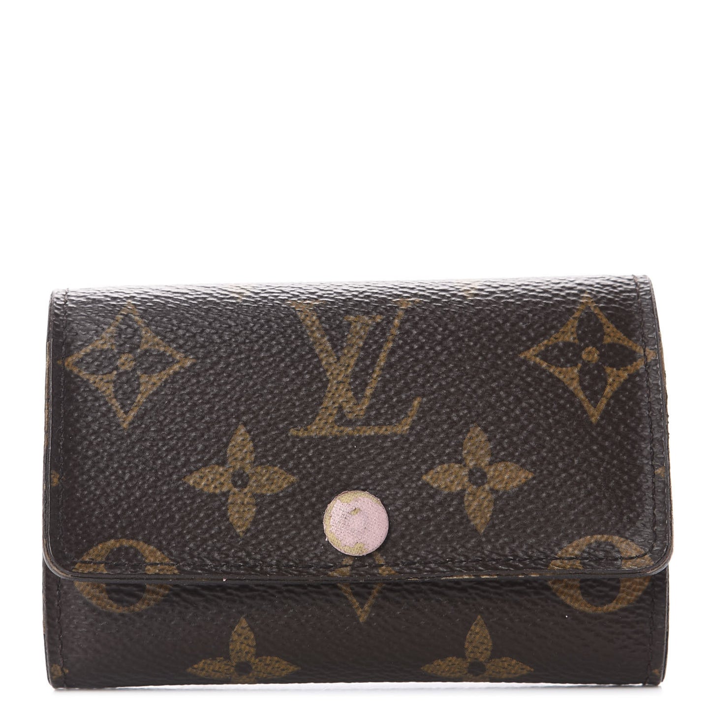 Monogram Multicles 6 Key Holder Rose Ballerine