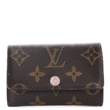 Louis Vuitton Monogram Multicles 6 Key Holder Rose Ballerine 1 of 10