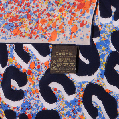 Louis Vuitton Silk Leo Spray Giant Square Piment 4 of 5