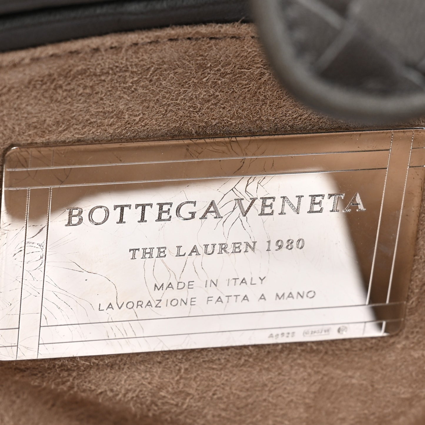 Nappa Intrecciato The Lauren 1980 Clutch Shadow