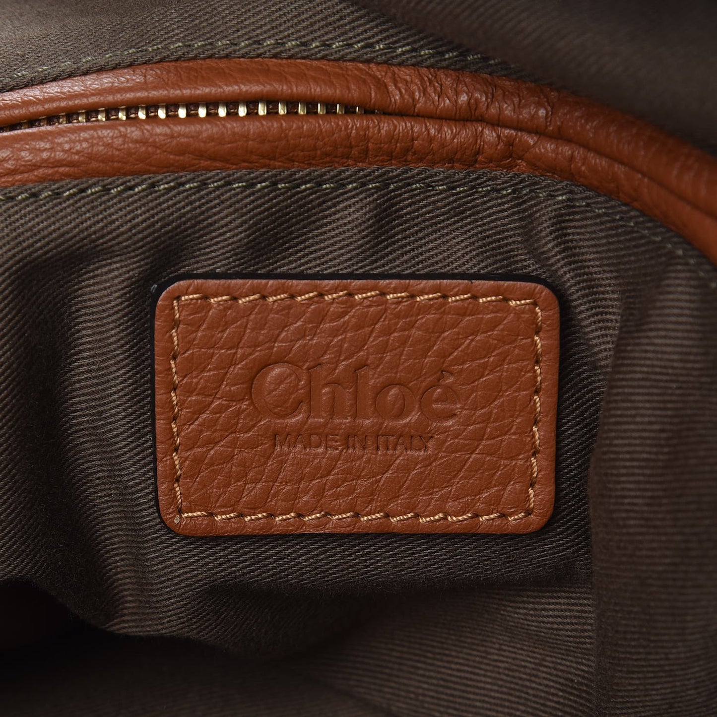 Calfskin Medium Marcie Satchel Tan