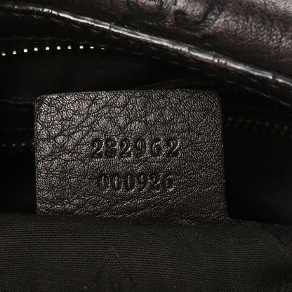 Gucci Guccissima Medium GG Twins Hobo Dark Brown 6 of 12
