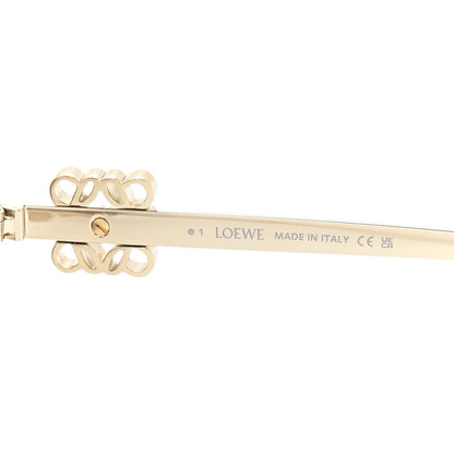 Loewe Metal Cat Eye Sunglasses LW40115U Gold Green 7 of 8