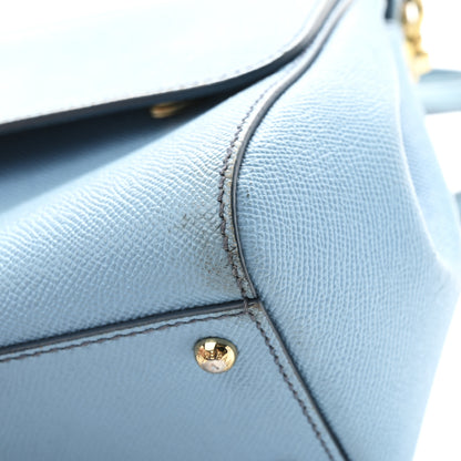 Dolce & Gabbana Dauphine Medium Miss Sicily Satchel Fiordaliso 10 of 11