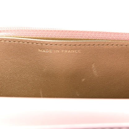 Chanel Lambskin Quilted CC Pearl Crush Wallet on Chain WOC Light Pink 7 of 12