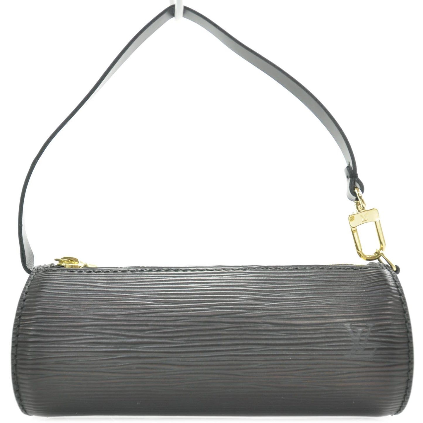 Epi Trousse Ronde Case Makeup Accessory Bag Black