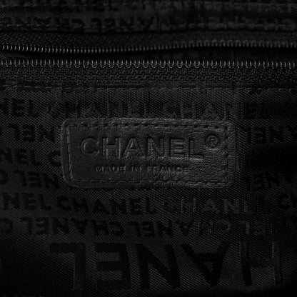 Chanel Lambskin Square Stitched Tote Black 6 of 11