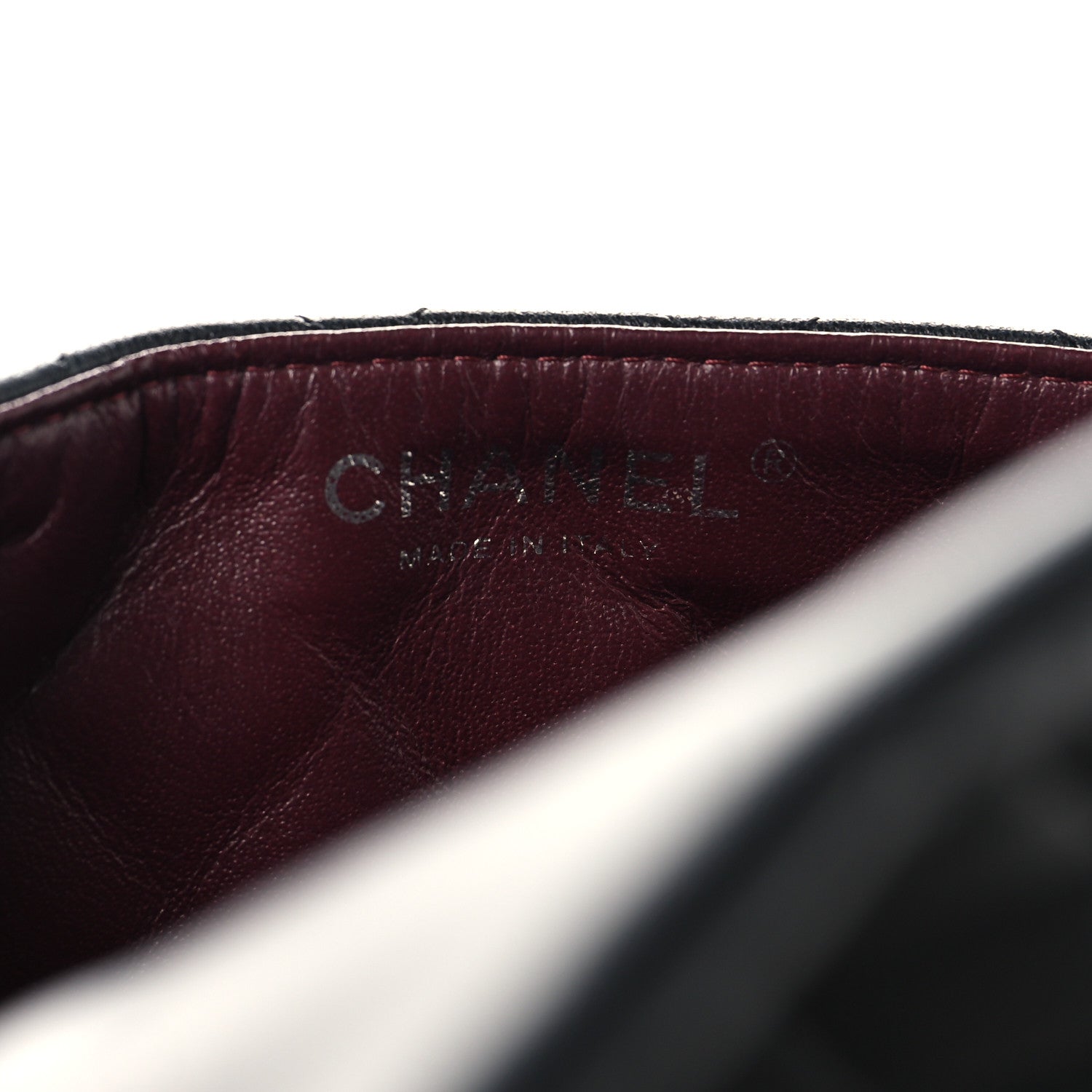 Chanel Lambskin Quilted East West Flap Black 6 of 10