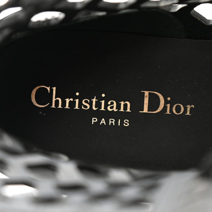 Christian Dior Matte Calfskin Womens D-Trap 30mm Tall Boots 39 Black 8 of 9