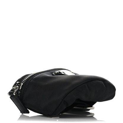 Prada Tessuto Nylon Wrist Pouch Black 4 of 9