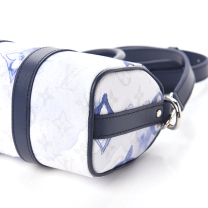 Louis Vuitton Monogram Watercolor Keepall XS Blue 7 of 10