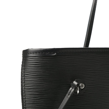 Louis Vuitton Epi Neverfull MM Black 10 of 10