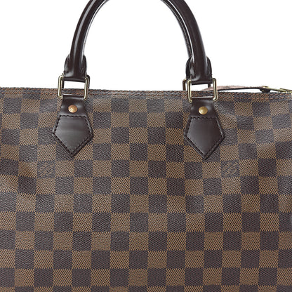 Louis Vuitton Damier Ebene Speedy 30 8 of 10