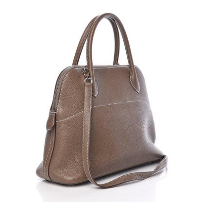Hermes Taurillon Clemence Bolide 31 Etoupe 3 of 10