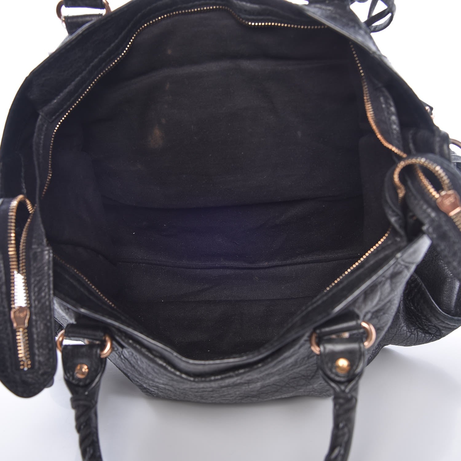 Balenciaga Agneau Giant 12 Rose Gold Hardware City Black 11 of 12
