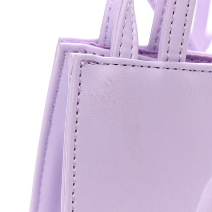 Telfar Vegan Leather Small Shopping Bag Lavender 9 of 9