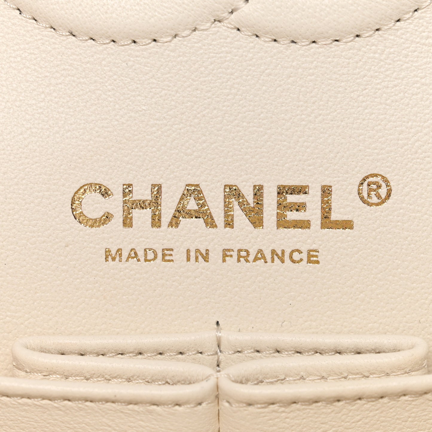 Caviar Quilted Small Double Flap White