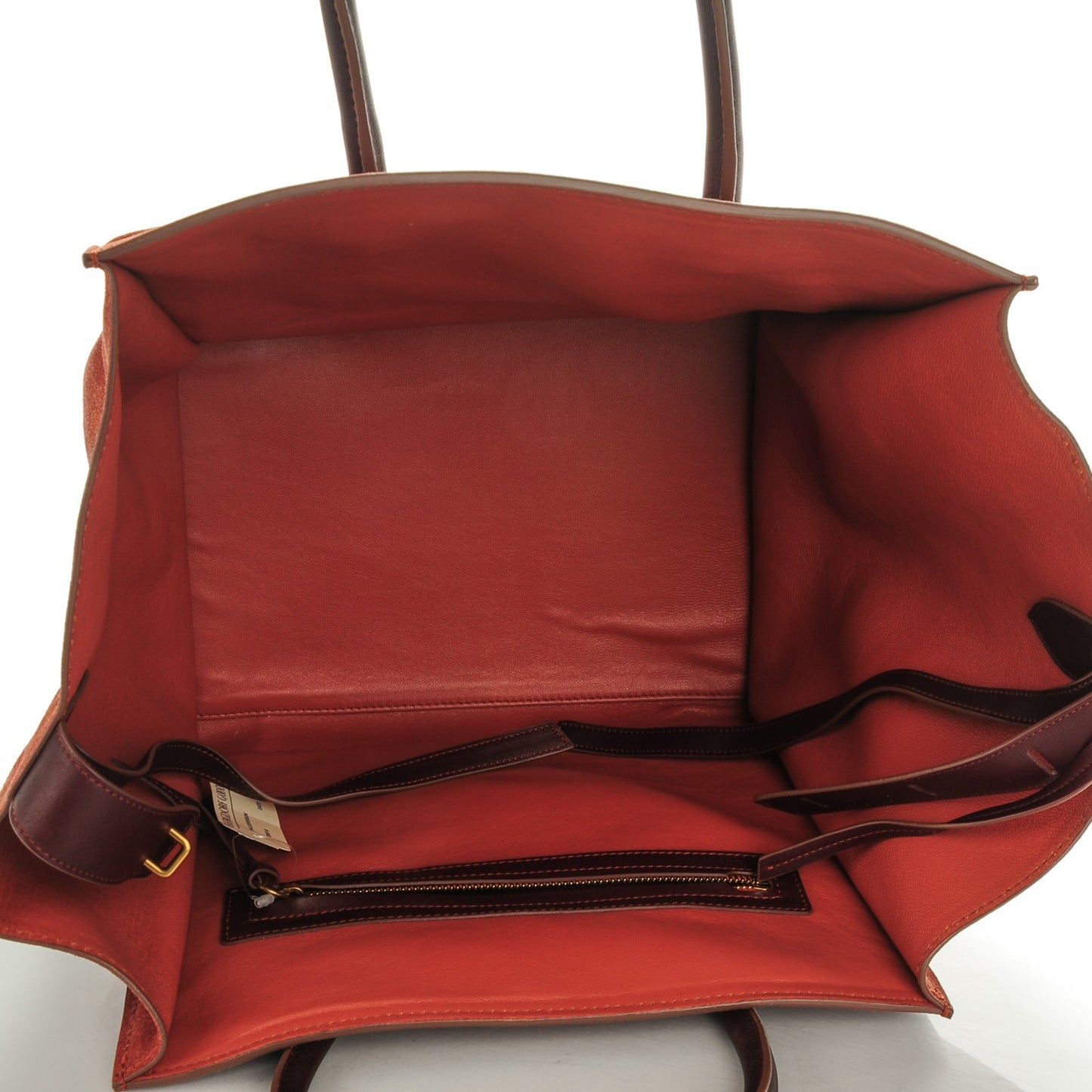 Suede Medium Phantom Luggage Rust