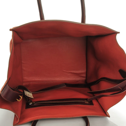 Celine Suede Medium Phantom Luggage Rust 5 of 7