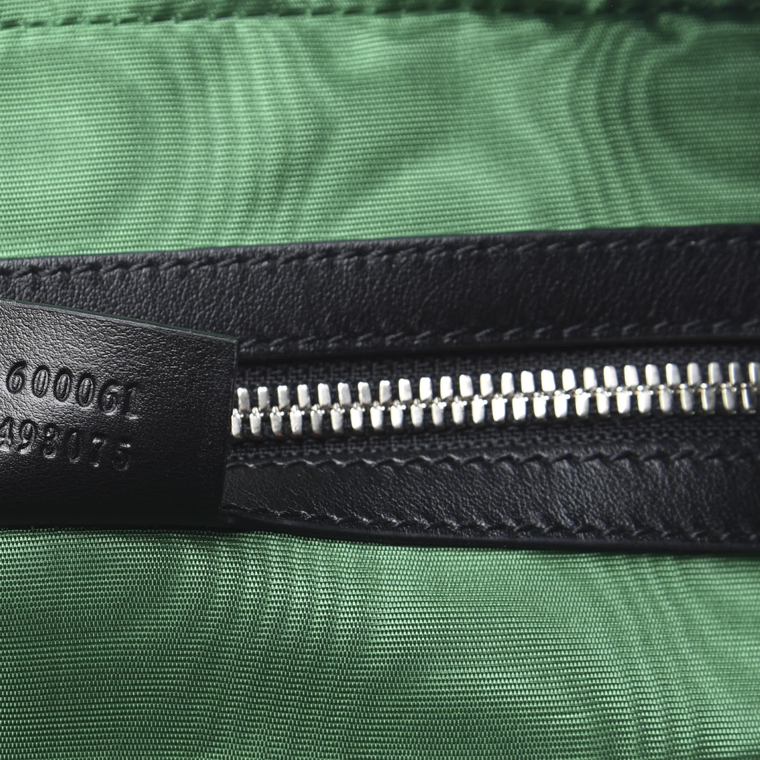 Gucci Calfskin Rhombus Backpack Black 6 of 9