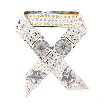 Christian Dior Silk L'Etoile Mitzah Scarf 1 of 3
