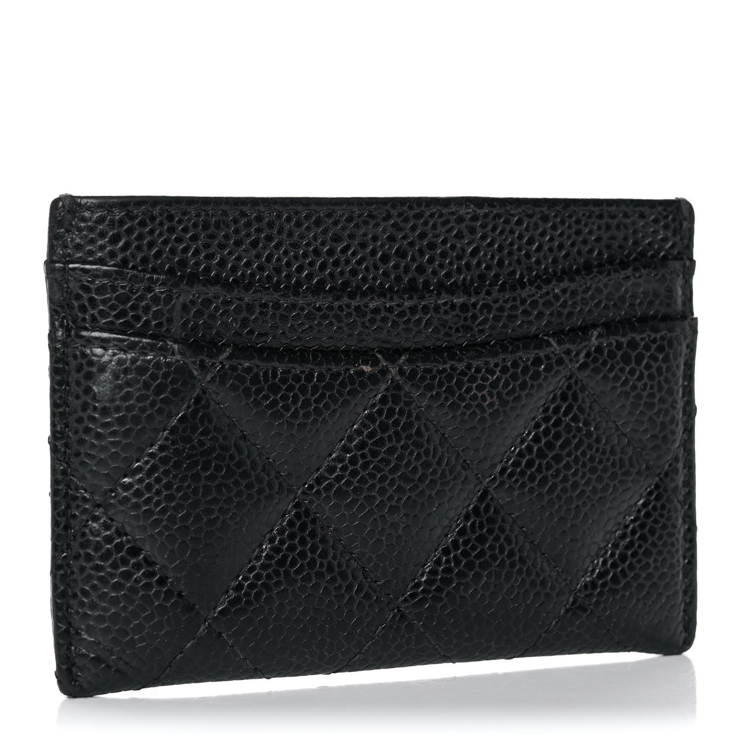 Chanel Caviar Quilted Card Holder Black 3 of 11