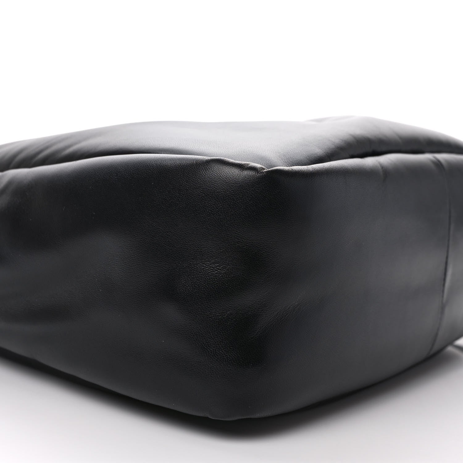 Prada Nappa Soft Padded Medium Double Handled Shoulder Bag Black 7 of 8