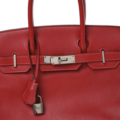 Hermes Swift Birkin 30 Rouge Vif 8 of 14