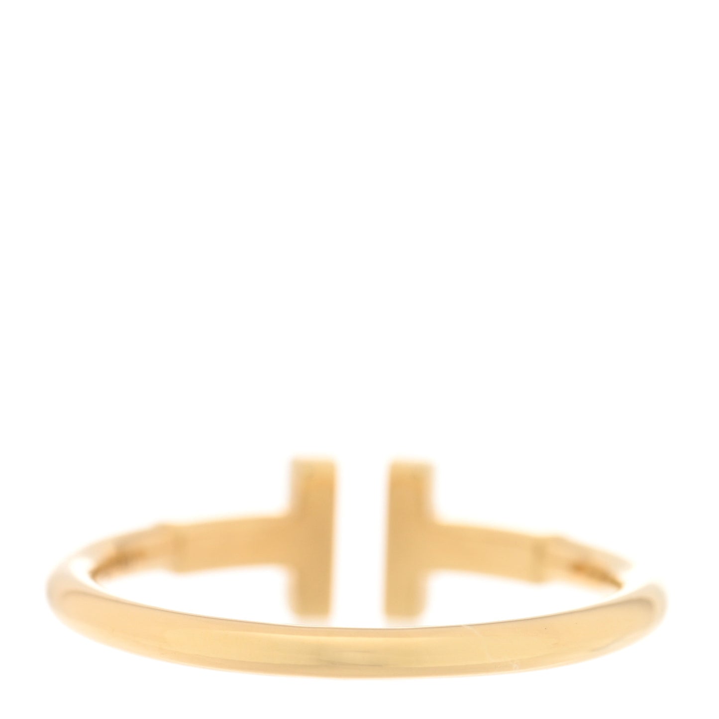 18K Yellow Gold T Wire Ring 54 6.75