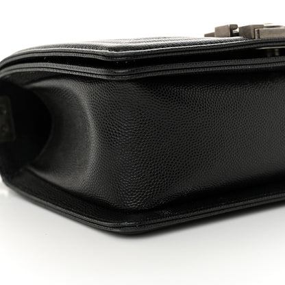 Chanel Caviar Quilted Small Boy Flap Black 9 of 12