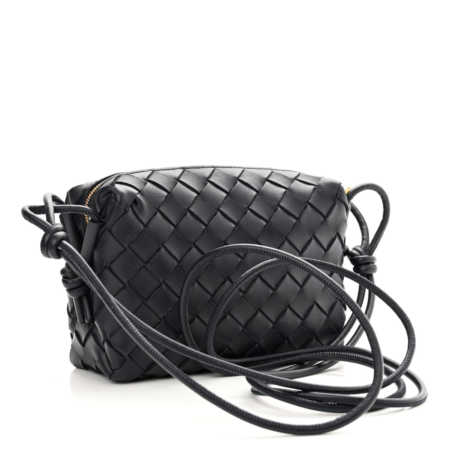 Nappa Intrecciato Mini Loop Camera Bag Space