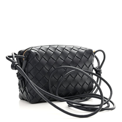 Bottega Veneta Nappa Intrecciato Mini Loop Camera Bag Space 3 of 9