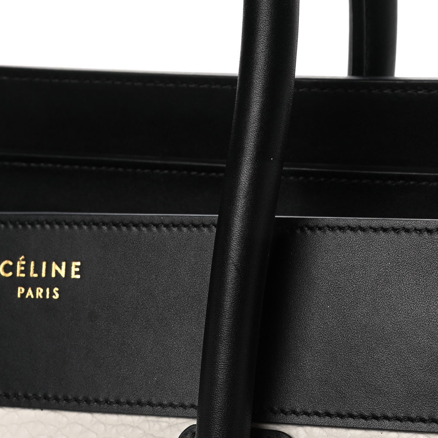 Celine Bullhide Calfskin Grained Nubuck Mini Tri-Color Luggage Khaki 21 of 23