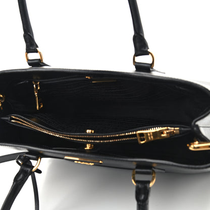 Prada Saffiano Lux Medium Tote Black 4 of 8