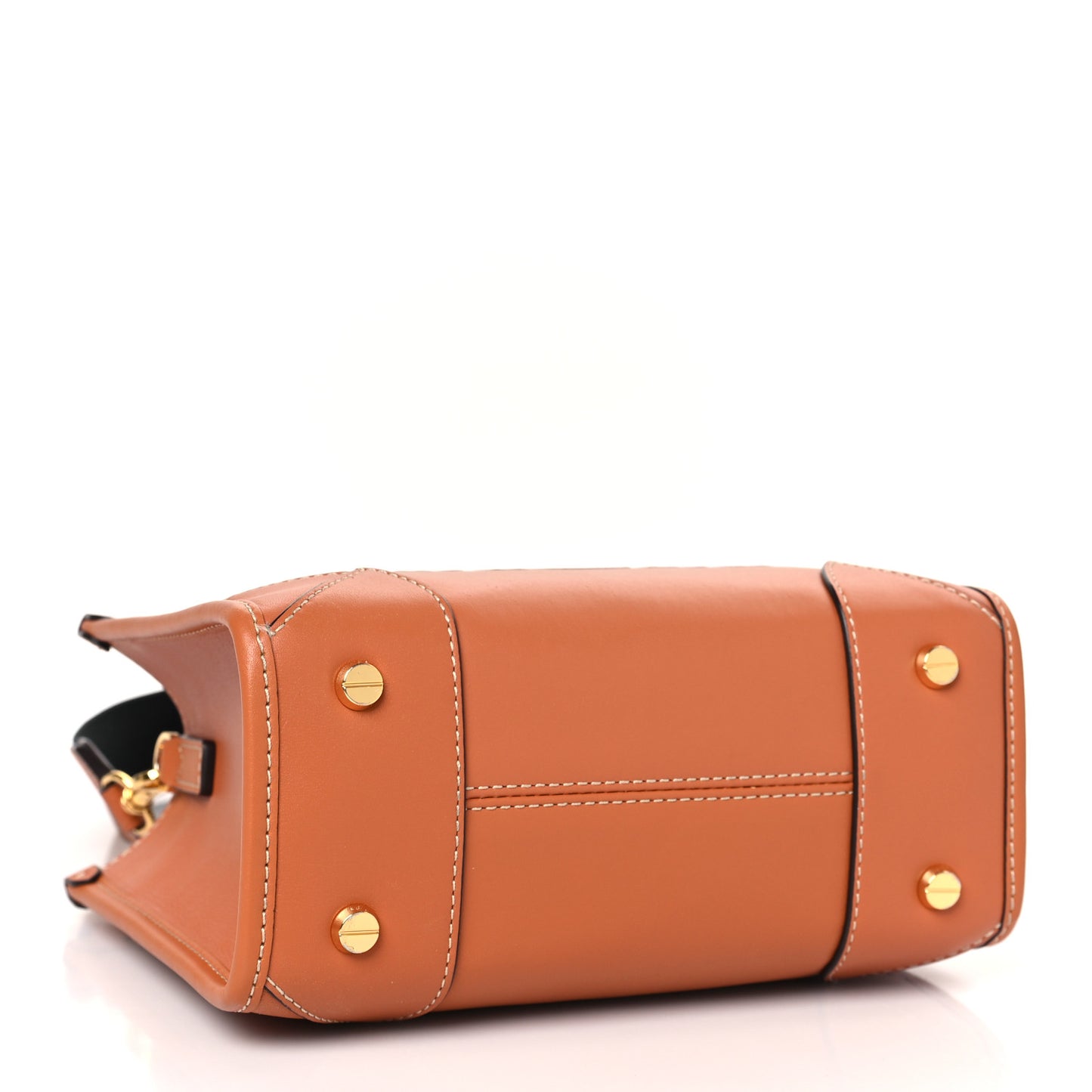 Calfskin Mini Munchen Tote Cognac