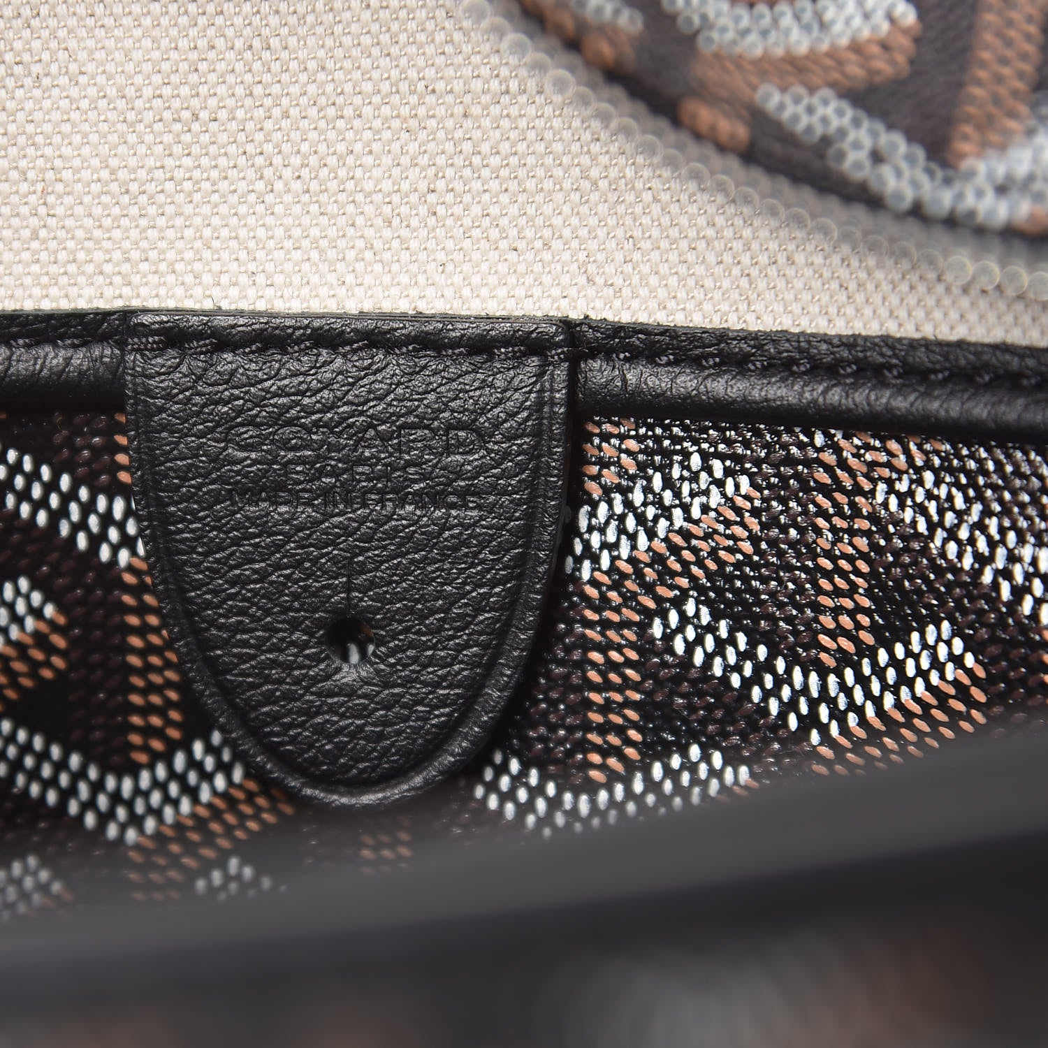 Goyard Goyardine Artois PM Black 6 of 8